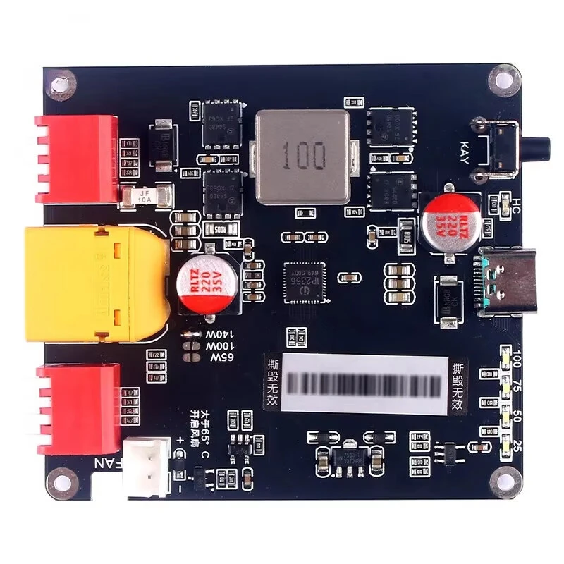 140W PD3.1 Bidirectional Fast Charger Board Buck-Boost 2S 3S 4S 5S 6S Lithium Battery Charging Module with Auto Temperature Control — image 1