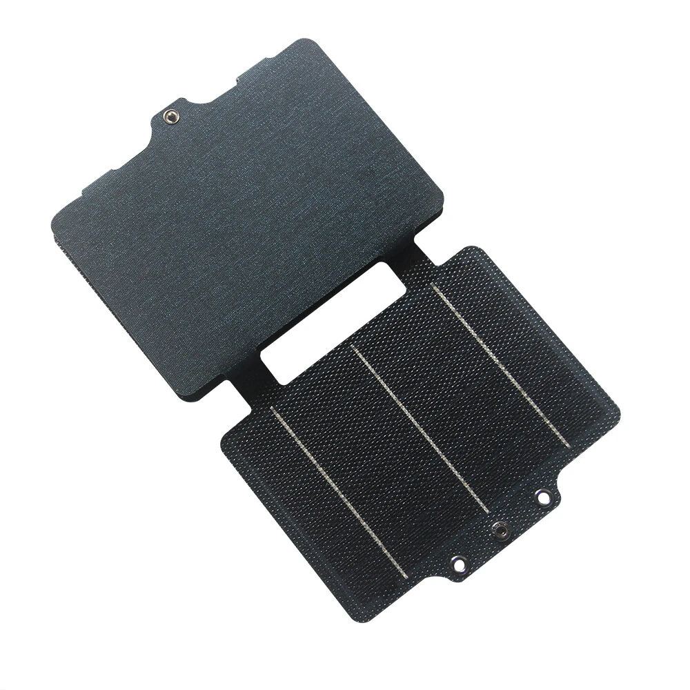 14W ETFE Foldable Solar Panels IPX6 Waterproof Portable Solar Panel Charger Lightweight Solar Panel Charger USB/Type-C for Camping Essentials — view 5
