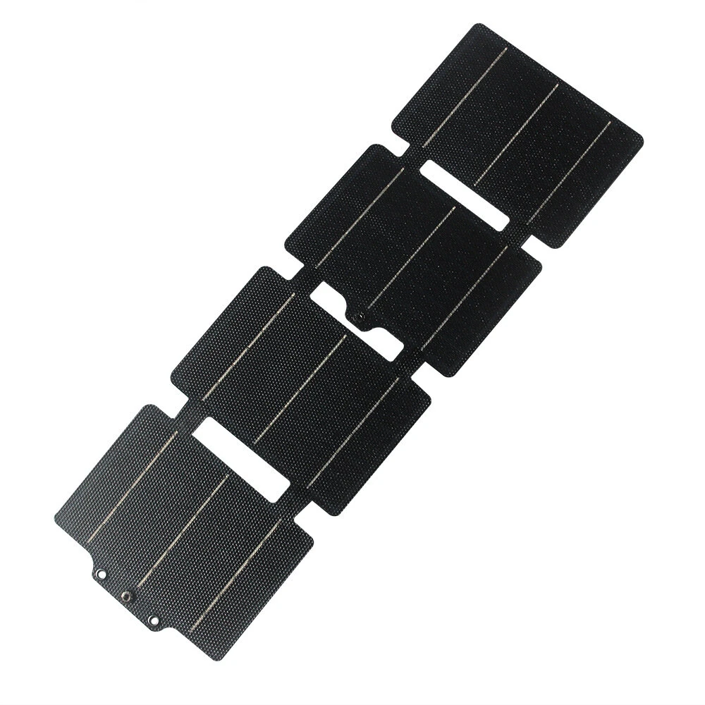 14W ETFE Foldable Solar Panels IPX6 Waterproof Portable Solar Panel Charger Lightweight Solar Panel Charger USB/Type-C for Camping Essentials — view 8