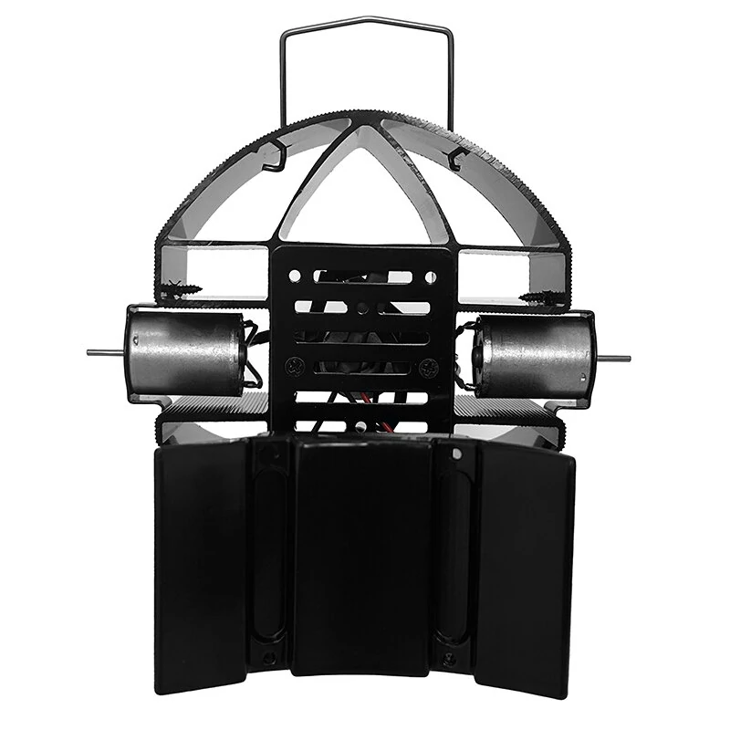 15 Blades Heat Powered Stove Fan Wall-mounted Fireplace Fan Winter Warm Quiet Eco-Fan Portable Heater Efficient Heat — view 7