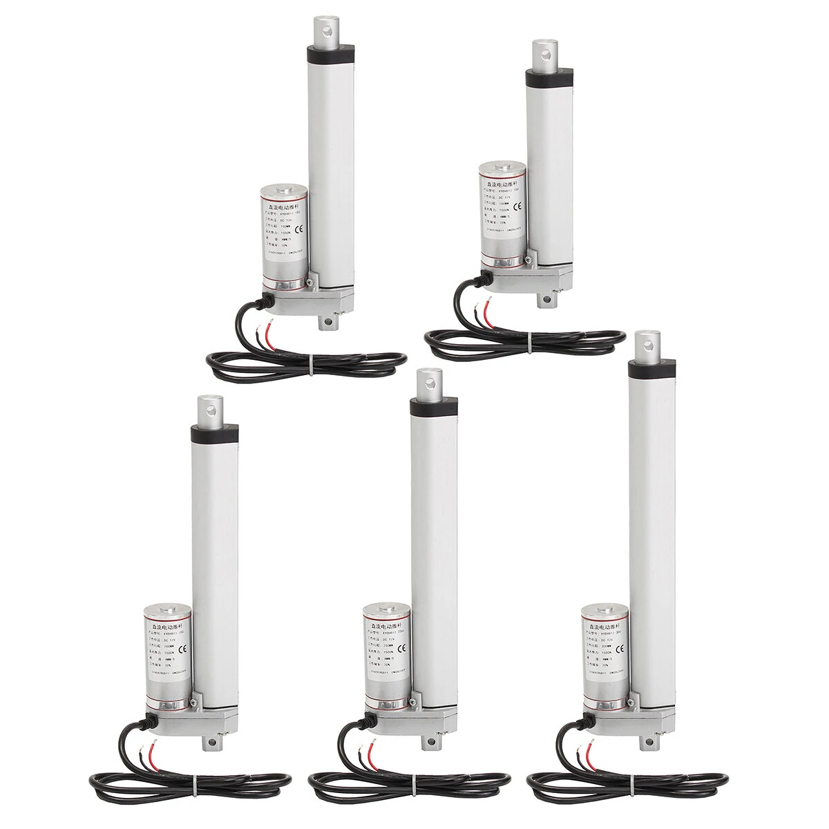 1500N 12V 4/6/8/10/12/14/16/18 inch Linear Actuator Adjustable Actuator Tor Opener Linear Actuator Motor — view 3