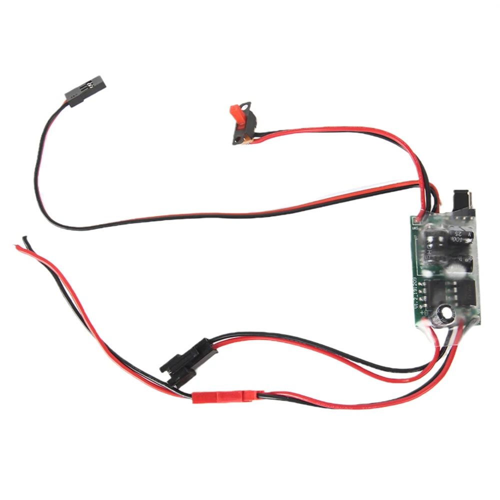 15A Brushed ESC Speed Controller for WPL C14 C24 B24 B36 1/16 RC Cars Vehicles Models Upgraded Spare Parts — view 4