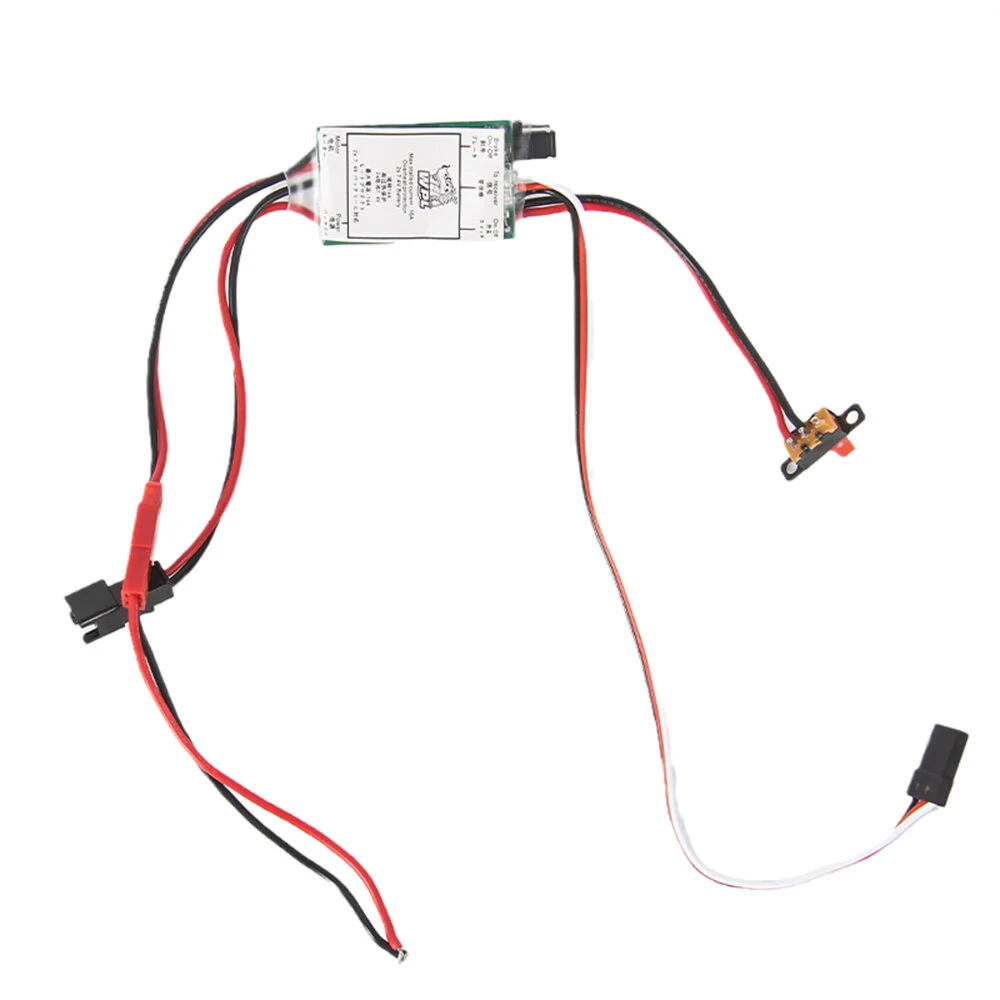 15A Brushed ESC Speed Controller for WPL C14 C24 B24 B36 1/16 RC Cars Vehicles Models Upgraded Spare Parts — view 6