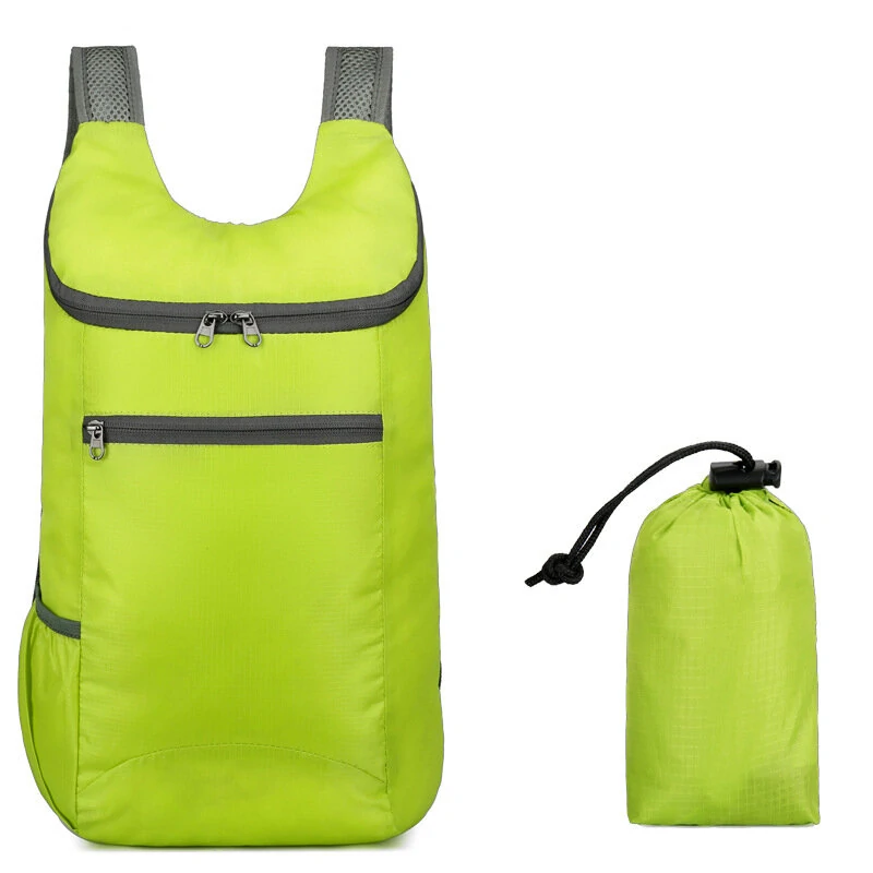 15L Waterproof Folding Backpack Ultralight Camping Backpack Outdoor Daypack Men Women Foldable Traveling Hiking Cycling Backpack — Pricio