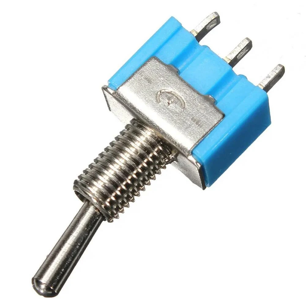 15PCS 3 Pins Toggle Switch AC 125V 6A 2 Position SPDT — view 3