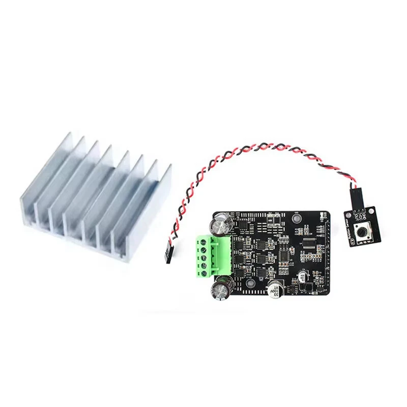 1600W BLDC Brushless Hall Motor Driver Module Three-phase PWM Control Electronic Speed Controller DC Motor Drive Board Regulator — view 3