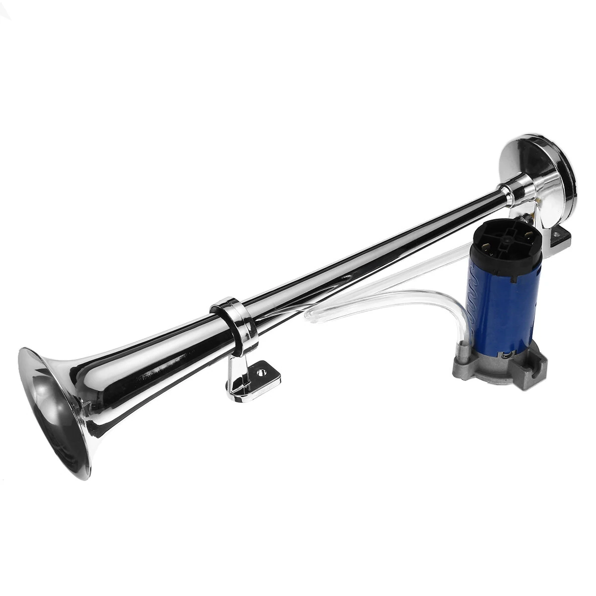 178DB Super Loud Single Trumpet Air Horn 12V Compressor Kit Car Train Truck RV — view 3