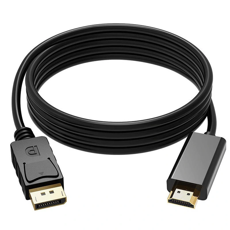 1.8M DisplayPort to HDMI-compatible Cable 4K*2K Converter Cable for Connecting Laptop to Projectors — Pricio