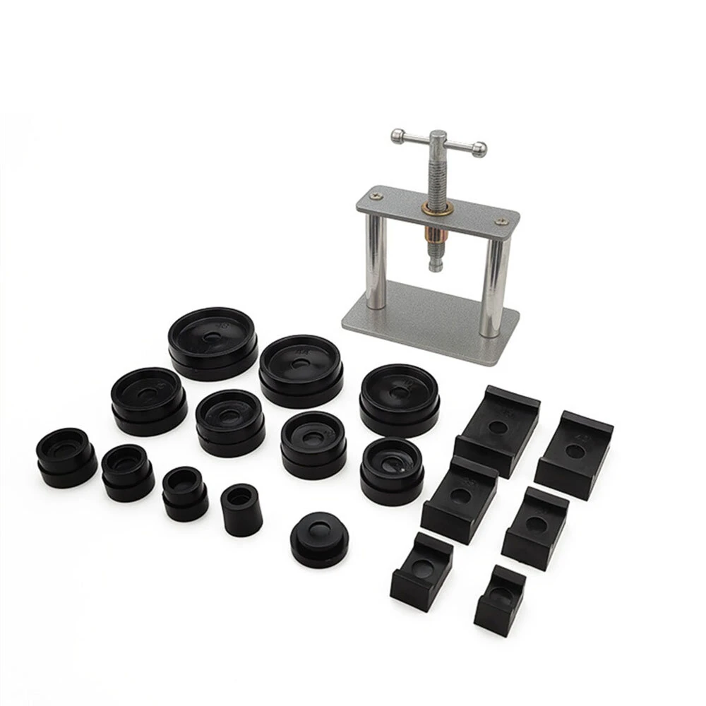 18pcs Professional Watch Press Set Watch Back for CASE Closing Tool & Fitting Dies Watch Repairing Tool Die Kit for Watchmaker — view 7