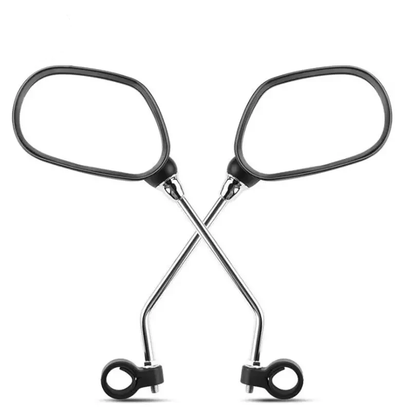1Pair Bicycle Rear View Mirror Wide Range Back Sight Reflector Angle Adjustable Left Right Bicycle Mirror — view 6