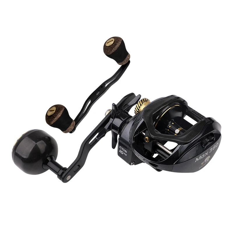 1pc 16kg Drag Power Baitcasting Reel Left/Right Hand Fishing Reel 6.5:1 High-Speed Gear With Replacement Handle Carbon Fibre Shooting Fishing Reel — view 10