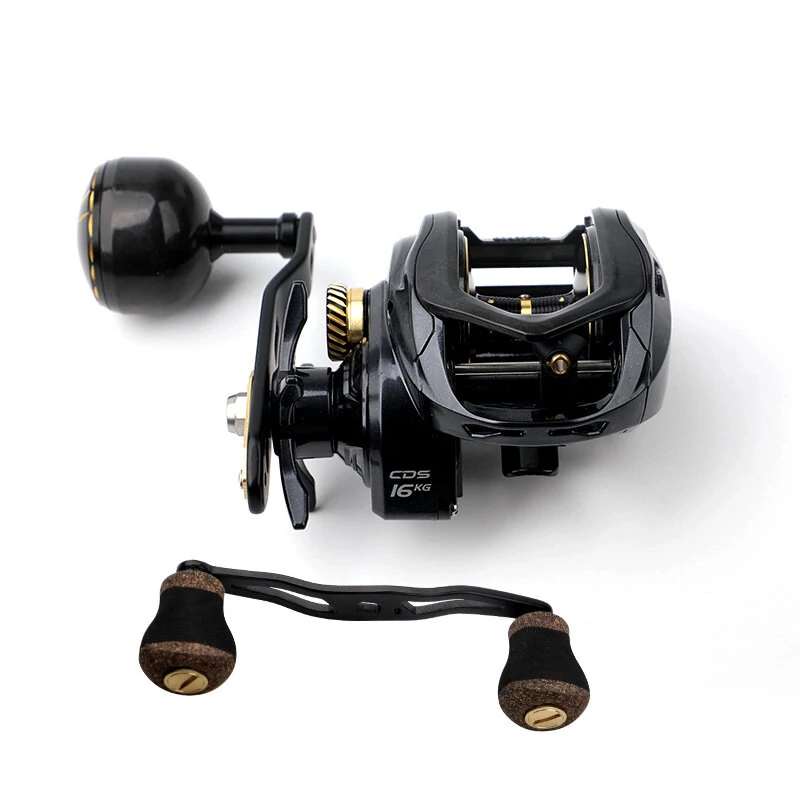1pc 16kg Drag Power Baitcasting Reel Left/Right Hand Fishing Reel 6.5:1 High-Speed Gear With Replacement Handle Carbon Fibre Shooting Fishing Reel — view 9
