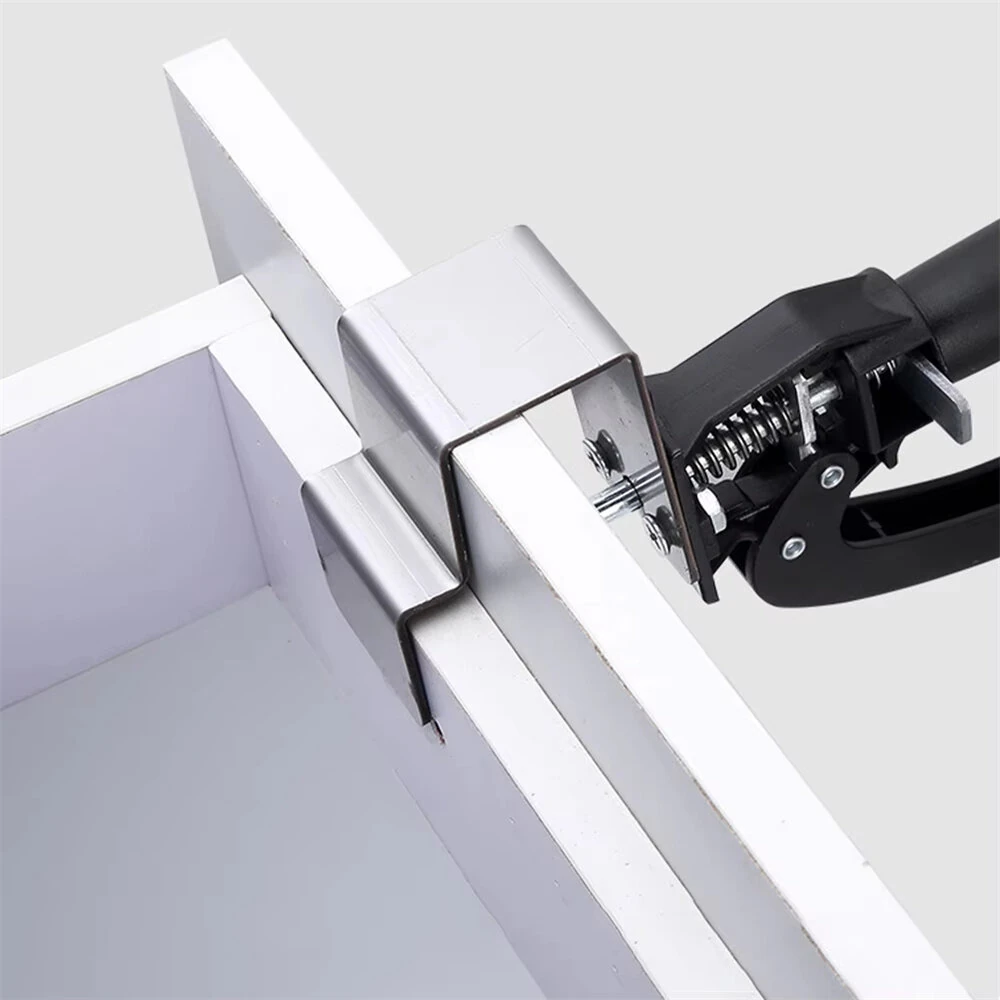 1PC Adjustable Drawer Fixing Clamp Quick-Release Drawer Panel Clamp Woodworking Installation Fixed Clip Tool Detachable Clip — view 3