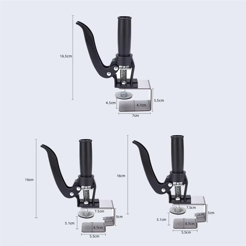 1PC Adjustable Drawer Fixing Clamp Quick-Release Drawer Panel Clamp Woodworking Installation Fixed Clip Tool Detachable Clip — view 6