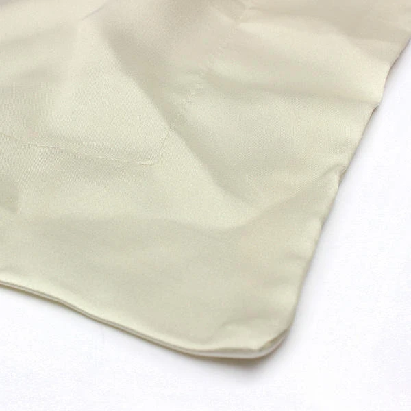 1pc Ivory Double-side Silky Soft Charmeuse Silk Pillow Case Beauty Sleep-helper — view 5