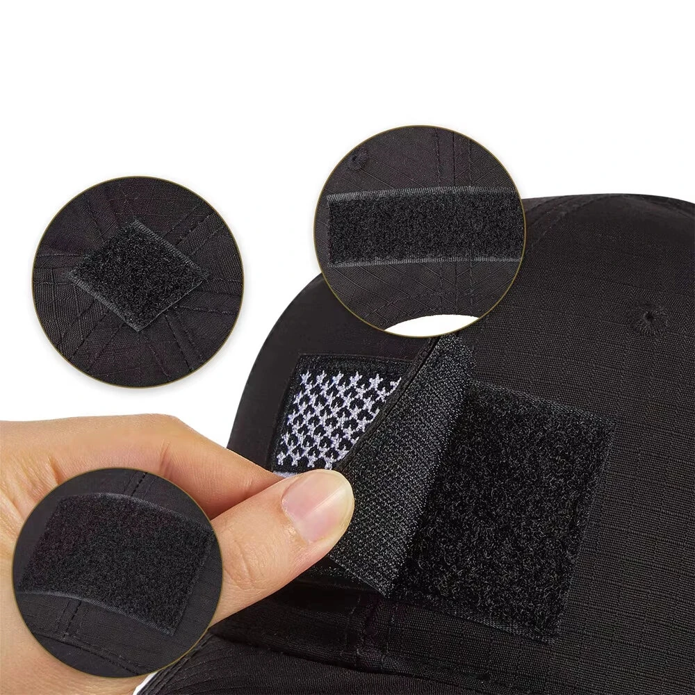 1PC Men Camouflage Tactical Baseball Cap Summer Breathable Sun Hat for Fishing Hiking Outdoor Sports — view 4