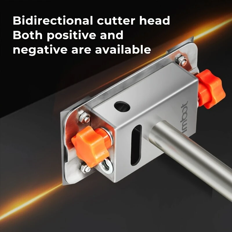 1PCS Adjustable Wood Scribe 0-70mm Parallel Line Marker Stainless Steel Drawing Tool for Woodworking Gypsum Board Cutting and Locating Assistant — view 7