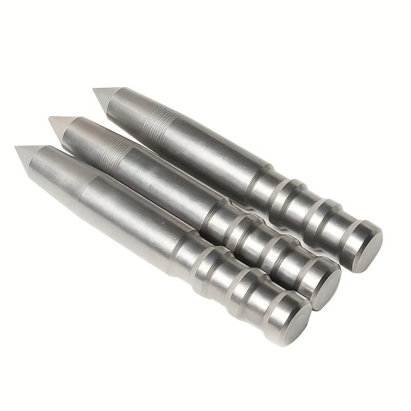 1Pcs Manual Center Punch High Hardness Steel Drill Guide Pin Non Slip Locator Tool for Precision Drilling Woodworking Metalworking Round Pointing Rod — view 5