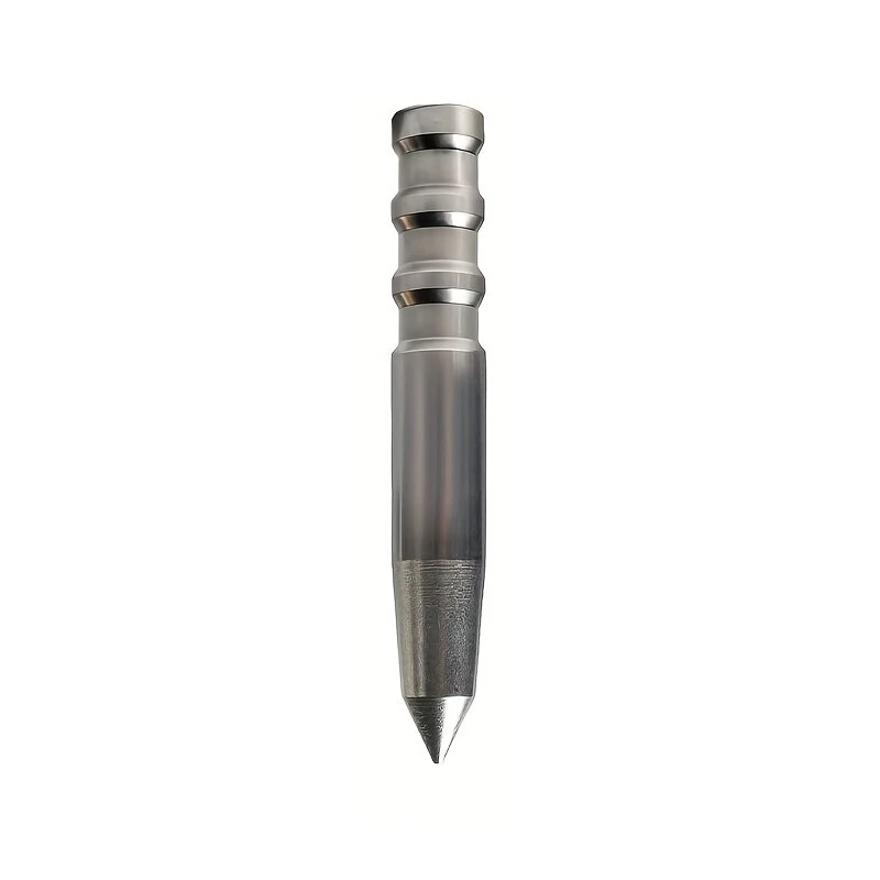 1Pcs Manual Center Punch High Hardness Steel Drill Guide Pin Non Slip Locator Tool for Precision Drilling Woodworking Metalworking Round Pointing Rod — view 7