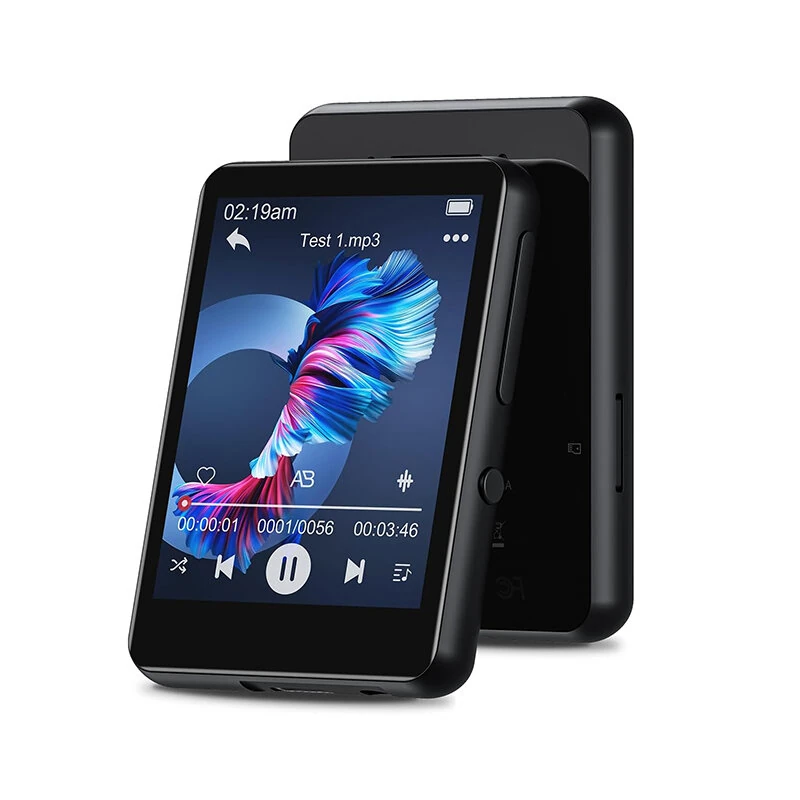 2.4 Inch HiFi bluetooth MP3 Player Built-in 32GB Memory 30H Playback Touch Screen Portable Digital Audio Lossless Music MP4 Player with FM Radio Recording Ebook — view 8