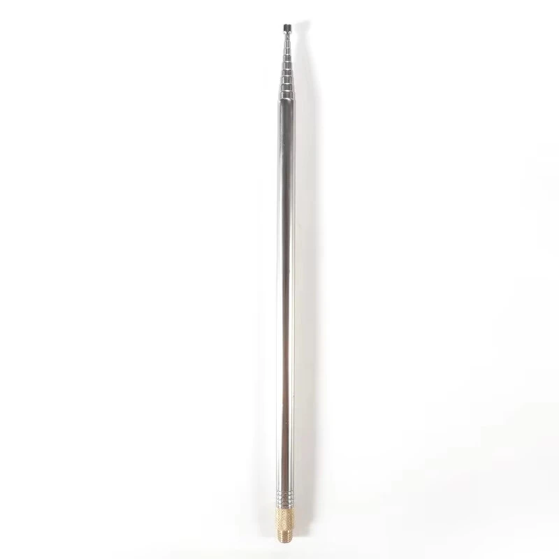 2.5M Stainless Steel Whip Antenna For Pac-12 JPC-7 10 Sections Collapsible Pull Rod for HF Radio Communication Mini Buddipole Compatible — view 2