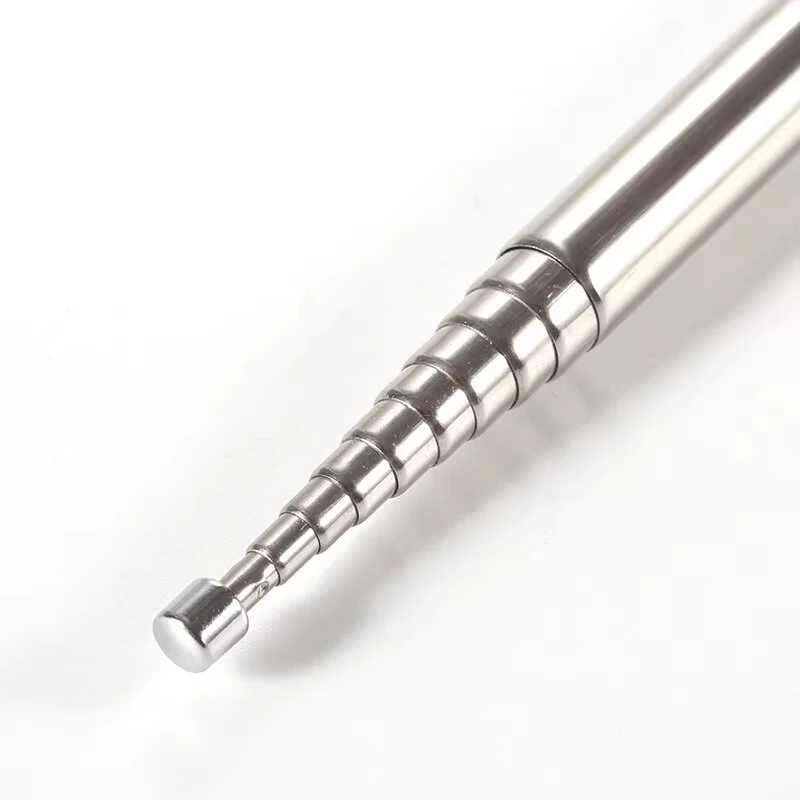 2.5M Stainless Steel Whip Antenna For Pac-12 JPC-7 10 Sections Collapsible Pull Rod for HF Radio Communication Mini Buddipole Compatible — view 3