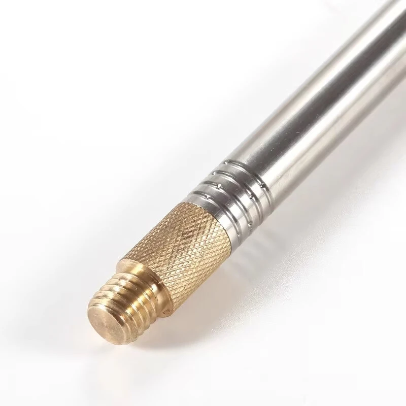 2.5M Stainless Steel Whip Antenna For Pac-12 JPC-7 10 Sections Collapsible Pull Rod for HF Radio Communication Mini Buddipole Compatible — view 4