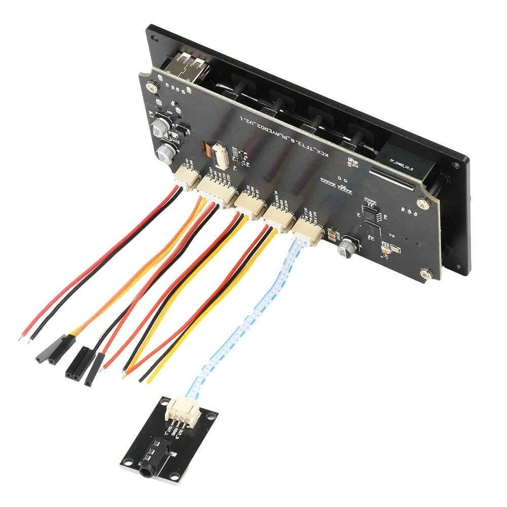 2.8 Inch IPS Screen Audio Decoder Board Bluetooth 5.3 MP3 FLAC WAV APE Support I2S Digital Output USB Sound Card Line Input EQ Audio Module — view 3