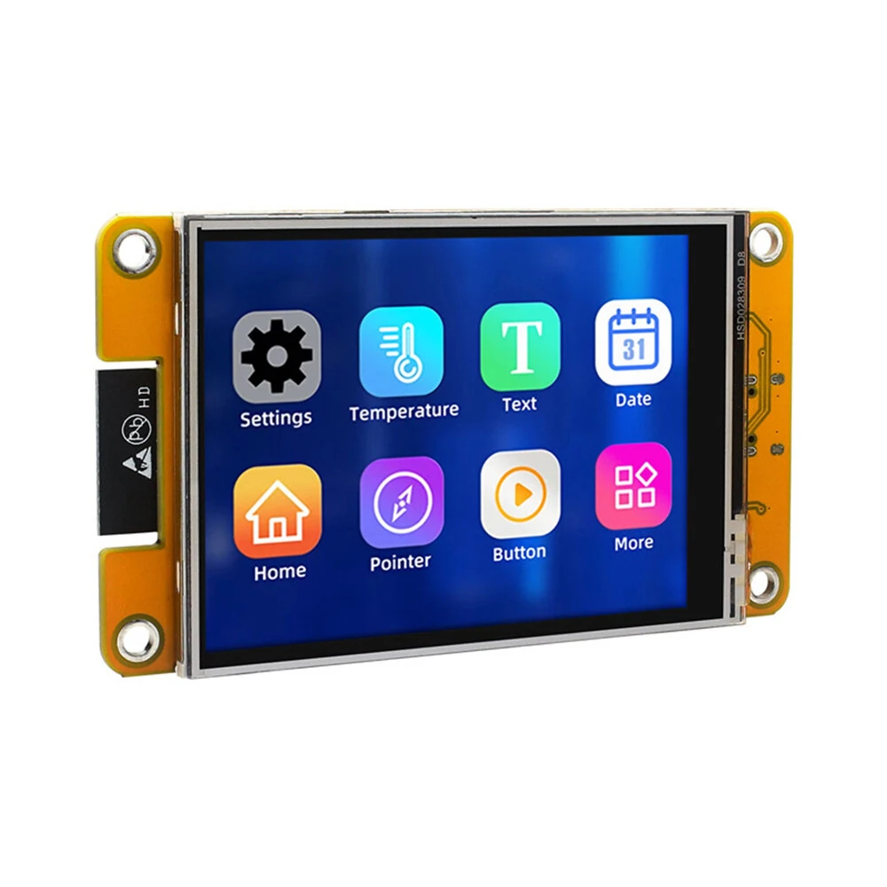 2.8inch ESP32 LVGL Wi-Fi Bluetooth Development Board 240*320 with Resistive Touch Screen LCD TFT Display Module — view 2