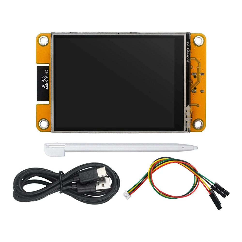 2.8inch ESP32 LVGL Wi-Fi Bluetooth Development Board 240*320 with Resistive Touch Screen LCD TFT Display Module — view 3