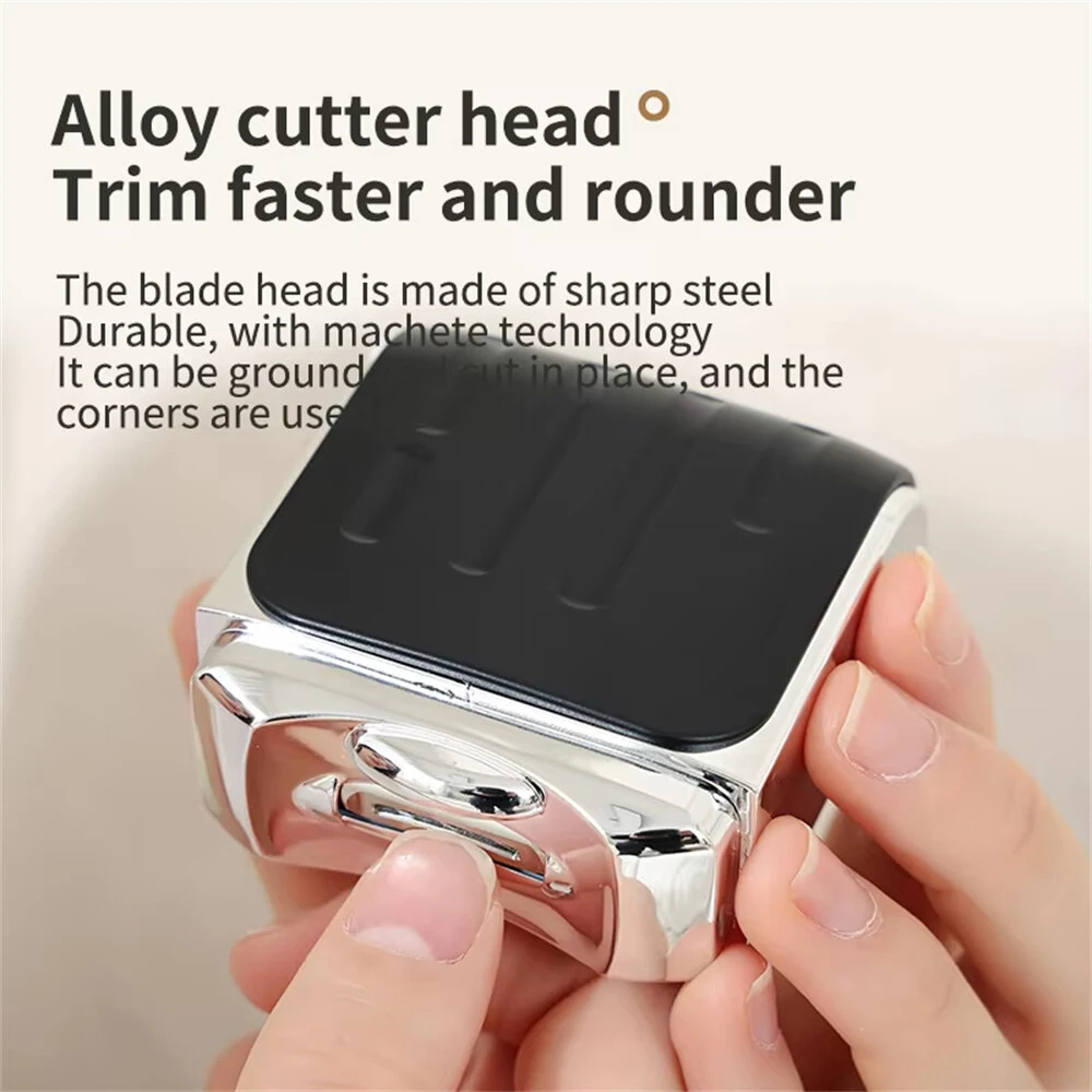 2-in-1 Automatic Nail Clipper Trimmer With Light And 3 Speed Gears Manicure Finger Toe Shaping For Baby Adult And Seniors — view 6