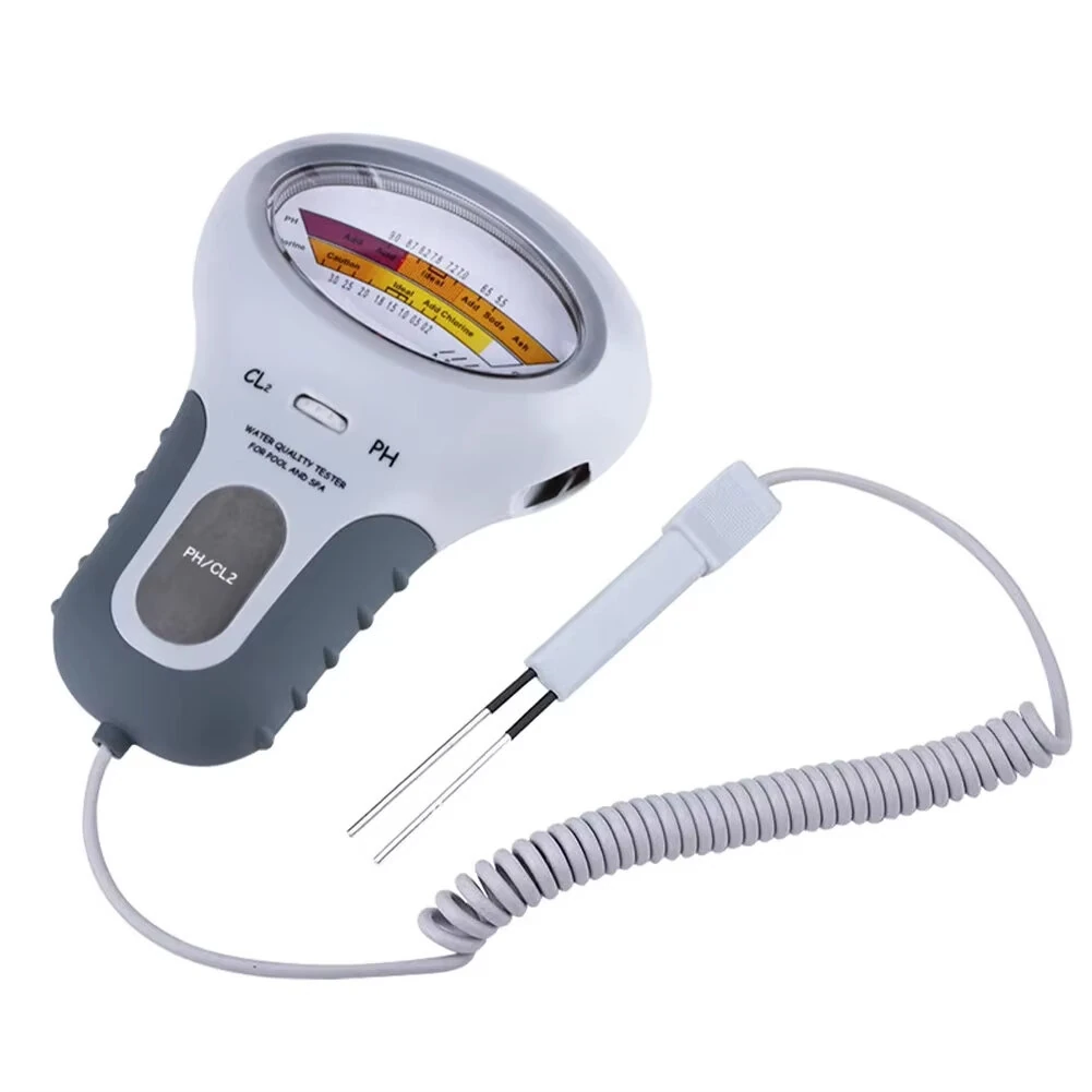 2 in 1 Chlorine Meter PH Chlorine Tester PC-101 Level Portable Digital PH Meter Water Quality Pool Spa Analytical Instruments Monitor — view 2