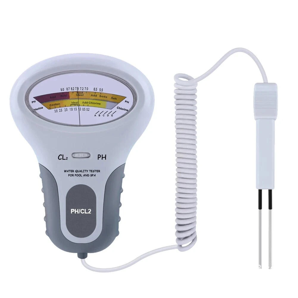 2 in 1 Chlorine Meter PH Chlorine Tester PC-101 Level Portable Digital PH Meter Water Quality Pool Spa Analytical Instruments Monitor — view 7