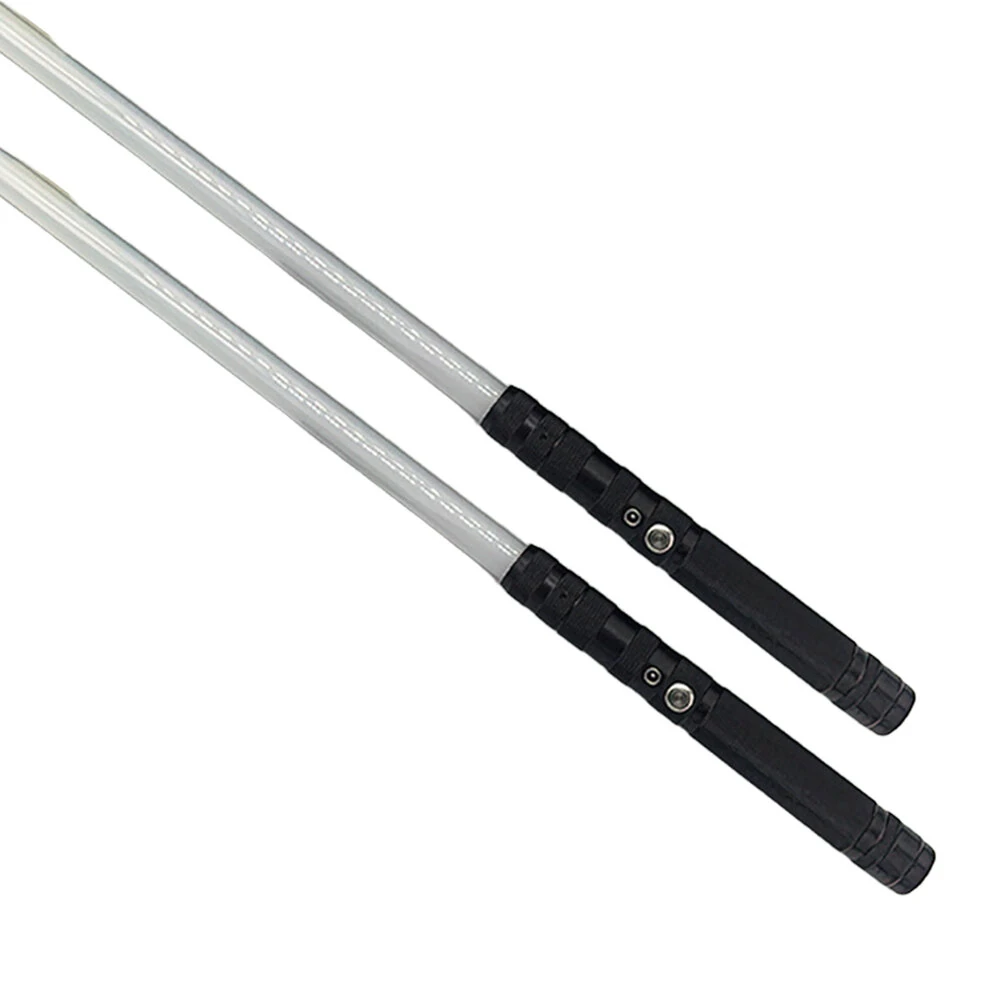 2-in-1 Metal Laser Sword with Hit Sound and Seven Color Lights Rechargeable Perfect for Cosplay and Role-play — view 9