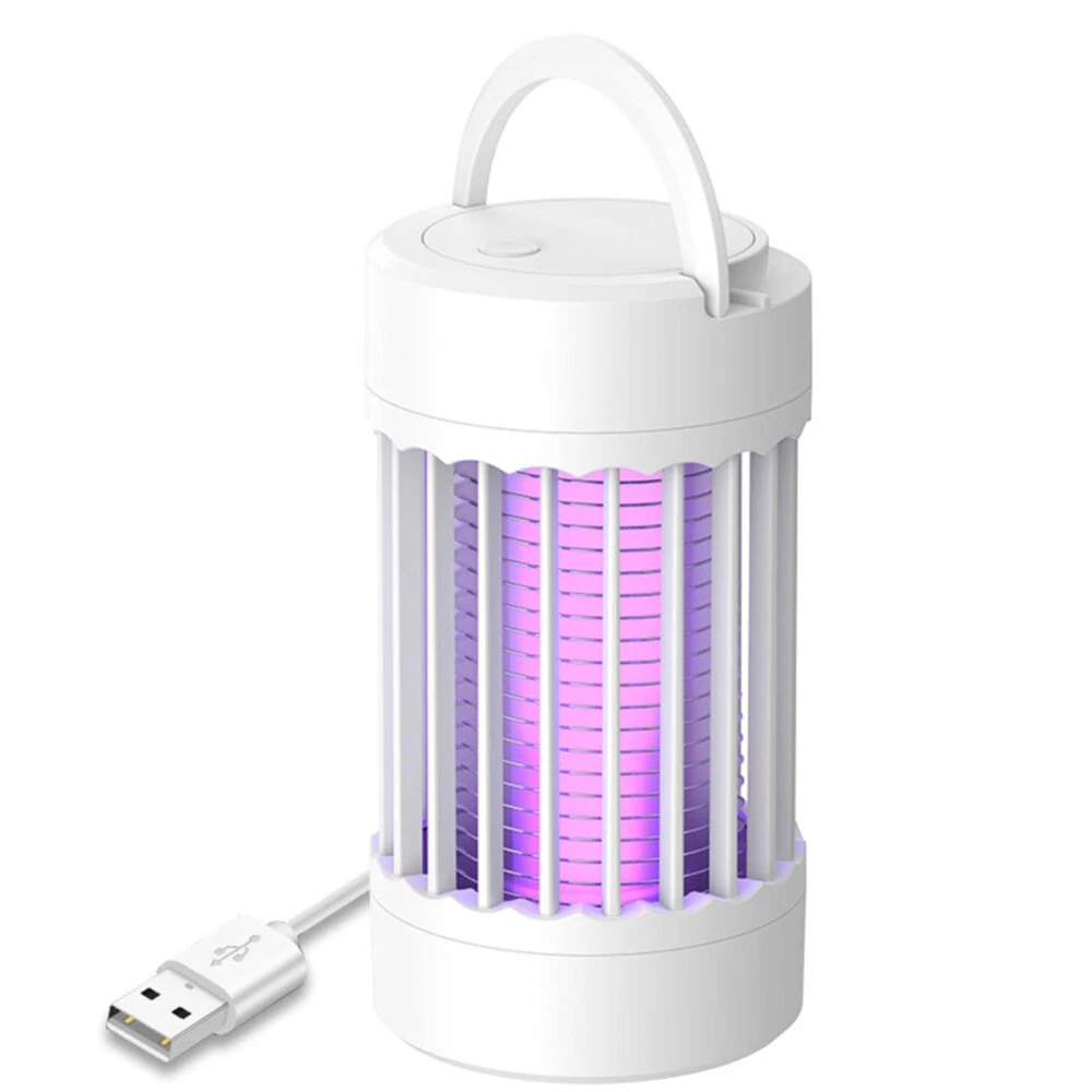 2 In 1 Portable Mini USB Rechargeable Mosquito Killer Lamp Small Night Light Bug Zapper Light Anti-Mosquito Lamp Electric Shock Mosquito Repellent Lamp — view 8