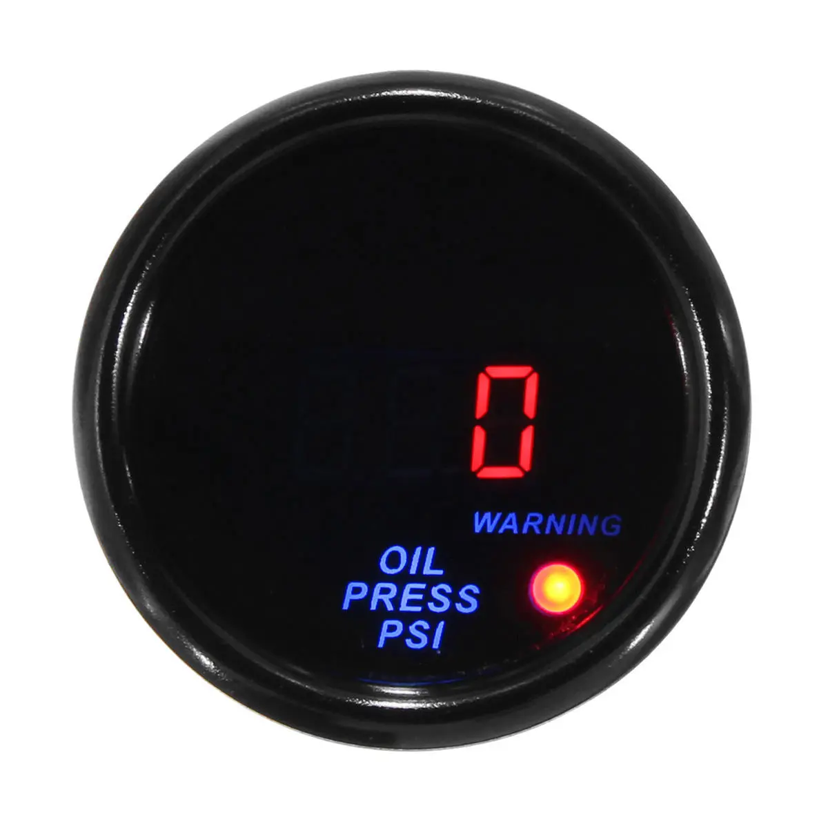 2 Inch 52mm 0-140 PSI Oil Pressure Gauge Digital LED Display Black Face Car Meter — view 7
