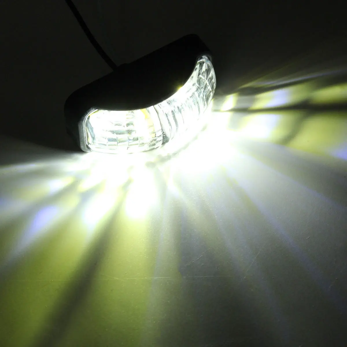 2-SMD LED Side Marker Lights Clearance Lamp 12-30V 54x24mm E4 Red/Yellow/White f — view 10