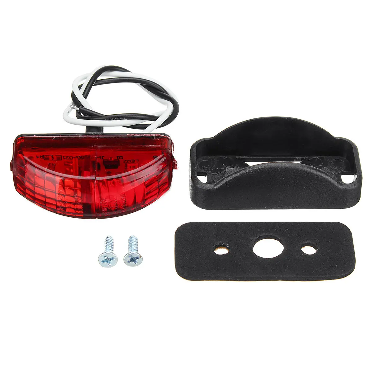 2-SMD LED Side Marker Lights Clearance Lamp 12-30V 54x24mm E4 Red/Yellow/White f — view 6