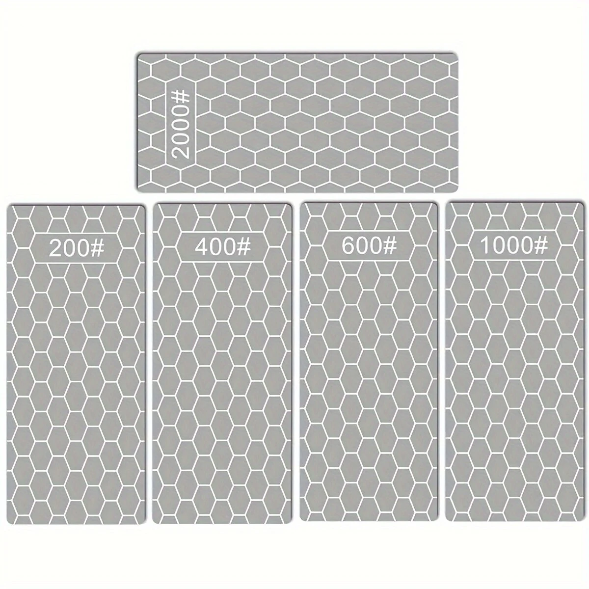 200 400 600 1000 2000grit Diamond Knife Sharpener Kit Sharpening Stone Grind Grinding Kitchen Tools Honeycomb Flaky Whetstone — Pricio