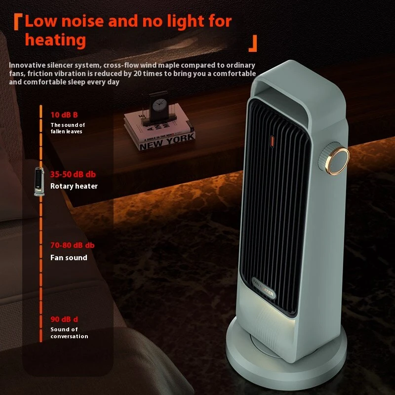 2000W Space Heater 3 Speed Adjustable,Overheating & Tip-Over Protection Electric Heater Fast Safety Heat for Home, Bedroom — view 4