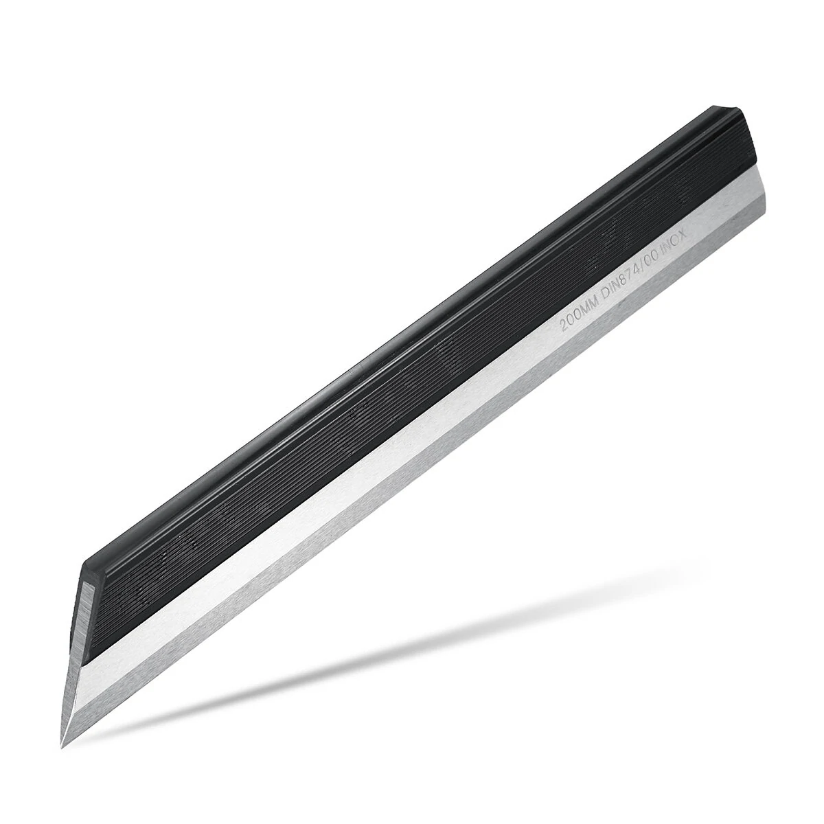 200mm Stainless Steel Edge Ruler Machinist Precision Layout Edge Ruler Gauge Lev — image 1