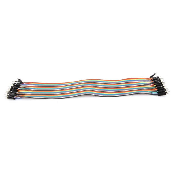 200pcs 30cm Male To Male Jumper Cable Dupont Wire For — view 2
