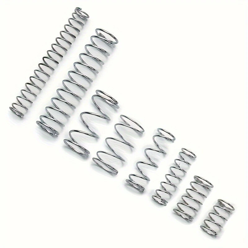 200pcs Spring Tool Kit with Compression Extension Springs Portable Steel Springs Assortment with Storage Case for DIY Craft Repairs — view 3
