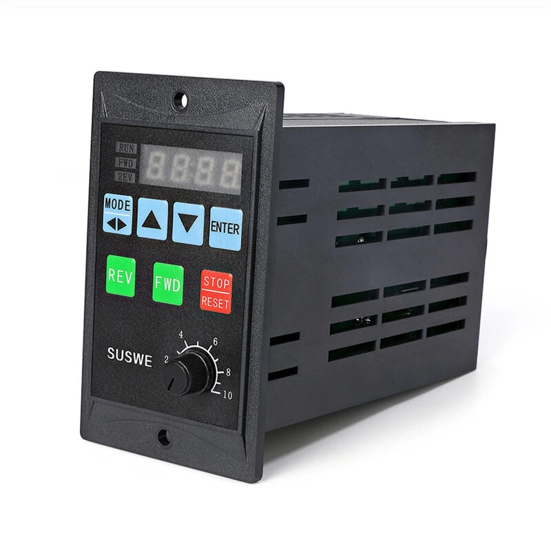 200W 400W 750W RS485 Frequency converter three phase motor 220V Compact Adjustable Frequency Drive Variable Speed Control — image 1