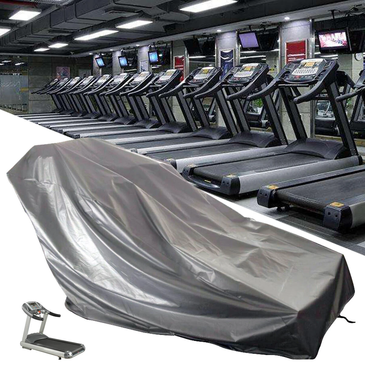 200x95x150cm Heavy Duty Treadmill Running Jogging Machine Waterproof Cover Shelter Protection — image 1