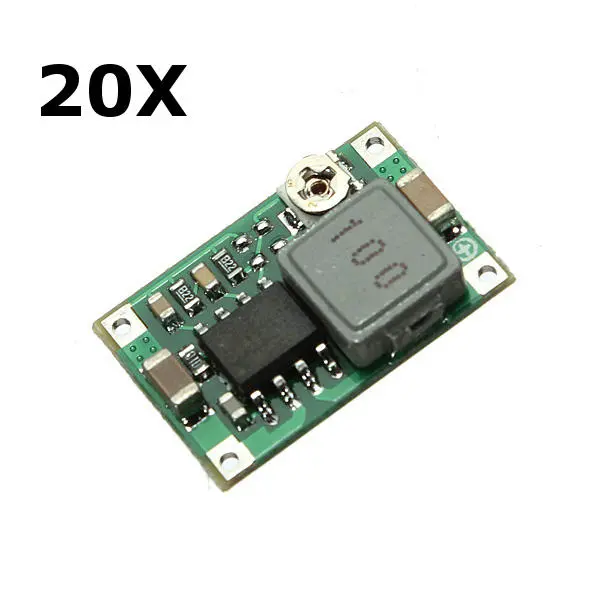 20Pcs Mini DC Adjustable Power Supply Buck Module Step Down Module — view 2