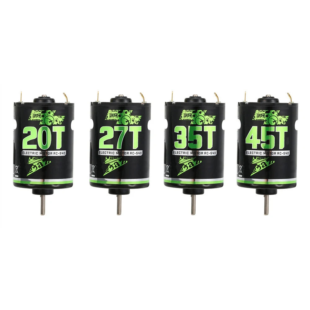 20T/27T/35T/45T 540 Brushed Motor for 1:10 RC Crawler Axial SCX10 AXI03007 90046 TRX4 RC Car Boat Parts — image 1