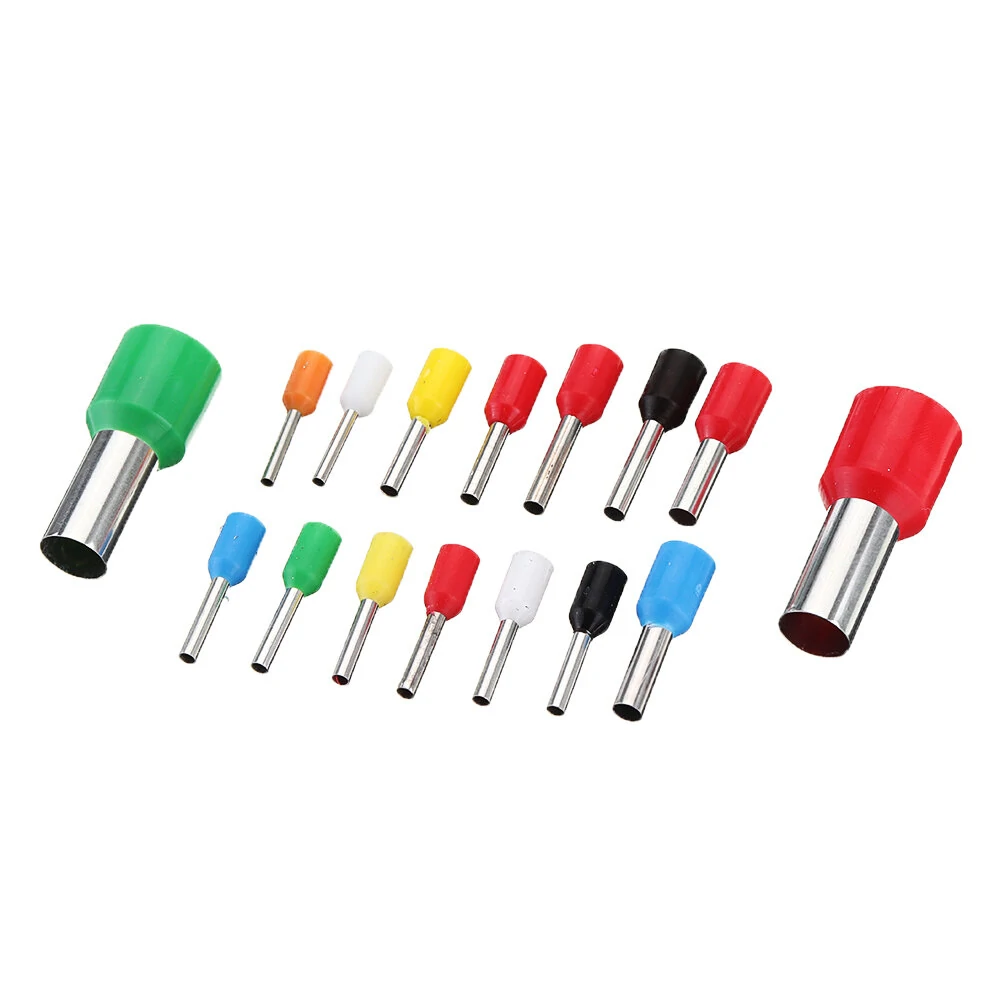 2120pcs Insulated Cord Pin End Terminals Tin-Plated Copper Crimp Connector Ferrules Kit Set For 22-5AWG — view 7