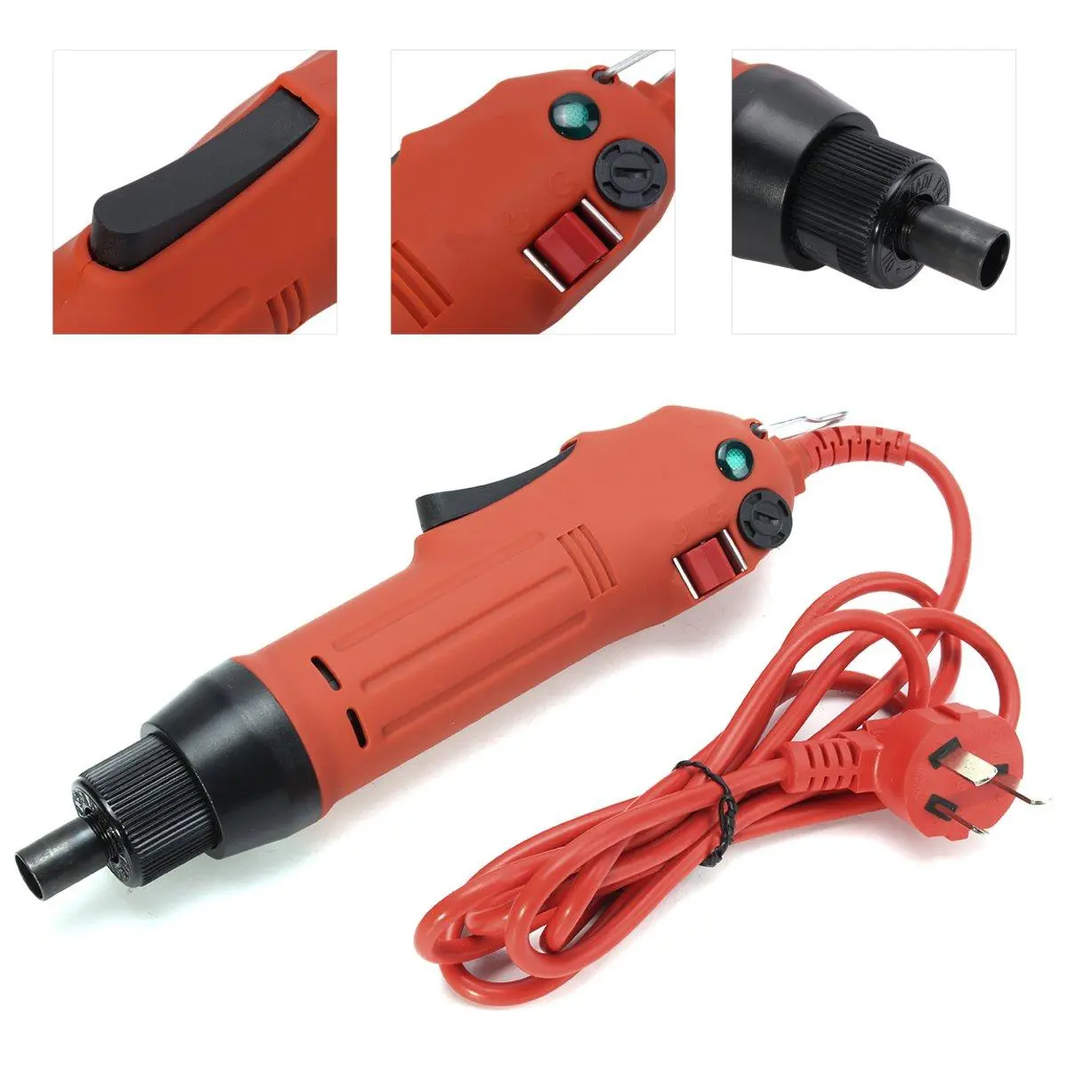 220V Handheld Electric Bottle Capping Machine Cap Sealer Sealing Machine — view 2