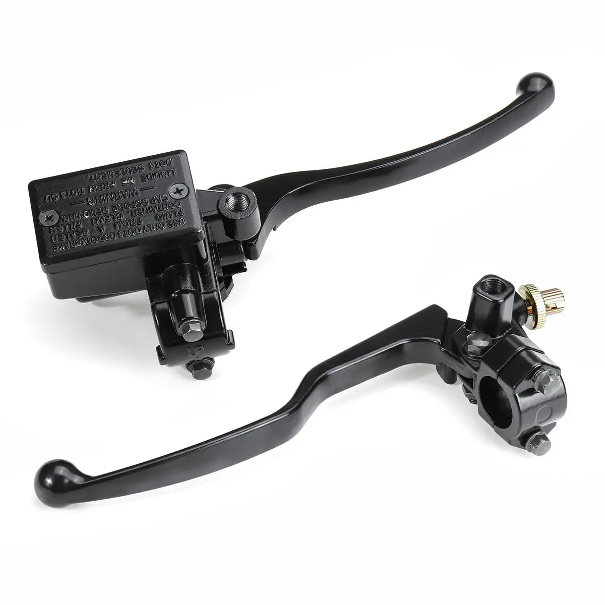 22mm 7/8'' Handlebar Master Cylinder Hydraulic Brake Control +Clutch Lever Front — view 13